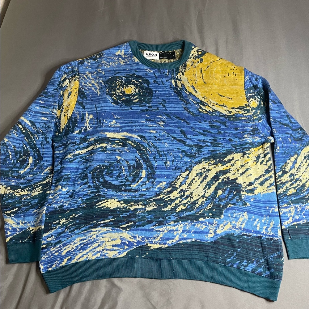 Van Gogh crewneck
